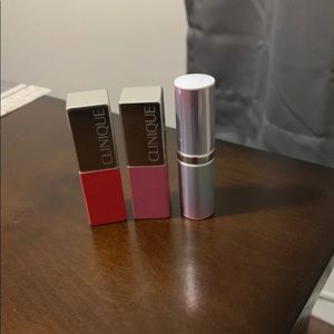 3 Clinique Pop Lipsticks